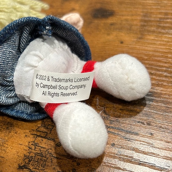 Vintage 2002 Campbell's Soup Kids Girl Doll Collectible Plush Fridge Magnet 4” - Picture 3 of 6